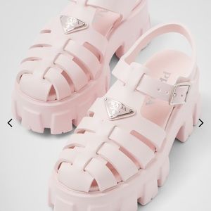 Prada Rubber Sandals Size US 8.5